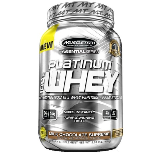 100% Platinum Whey 907g - Milk Chocolate Supreme