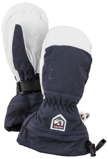 Hestra Army Leather Heli Ski Jr. - Mitt Navy 6