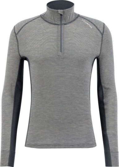 Ulvang Men's Rav 100% Turtle Neck With Zip XXL , Urban Chic/Agate Grey