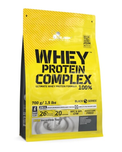 Olimp 100% Whey protein COMPLEX 700g ZIP - Strawberry