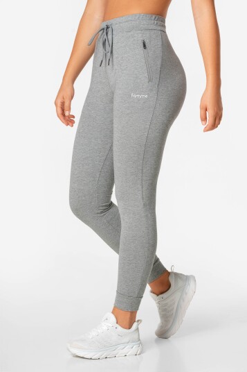 FAMME - Grey Fit Jogger - S