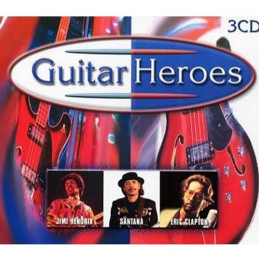 Guitar Heroes 3CD Diverse Artister