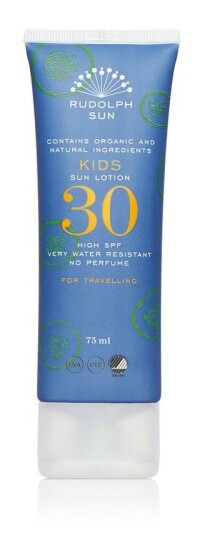 Rudolph Care Sun Lotion Kids Spf 30 Travel Size 75 Ml