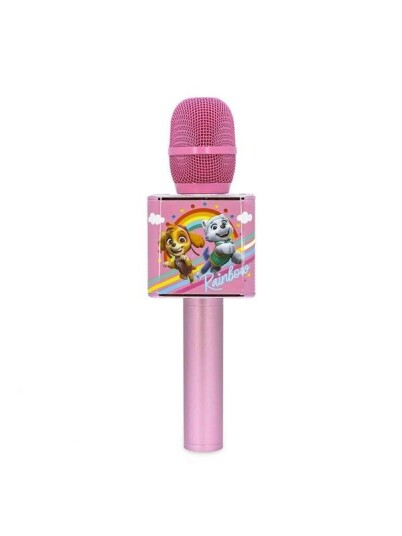 OTL Technologies PAW Patrol Rosa Karaoke microphone with speaker