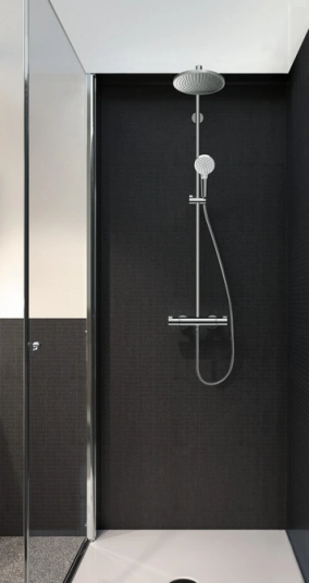 Hansgrohe Crometta S 240 1jet Ø240 mm, EcoSmart, Krom