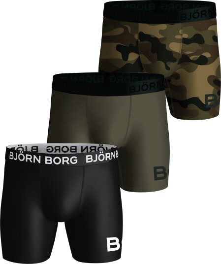 Bjørn Borg Performance Boxer 3-Pack Mp Multipack L