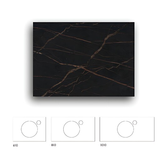 Macro Design Crown+ Dekton Benkeplate Laurent / 61cm