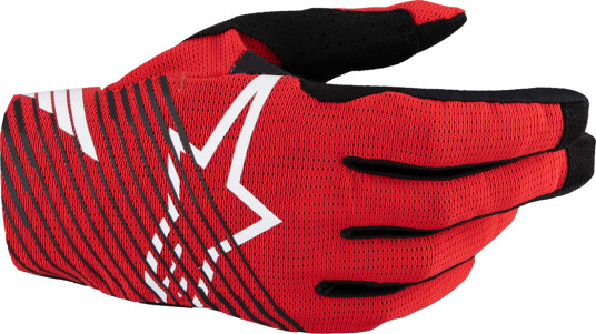 Alpinestars Crosshansker  Radar Pro Knallrød