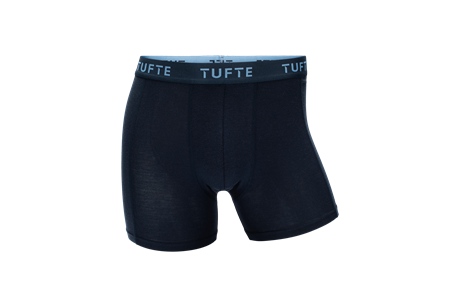 Tufte Mens Softboost Boxer Briefs Sky Captain (#101520 ) XXL