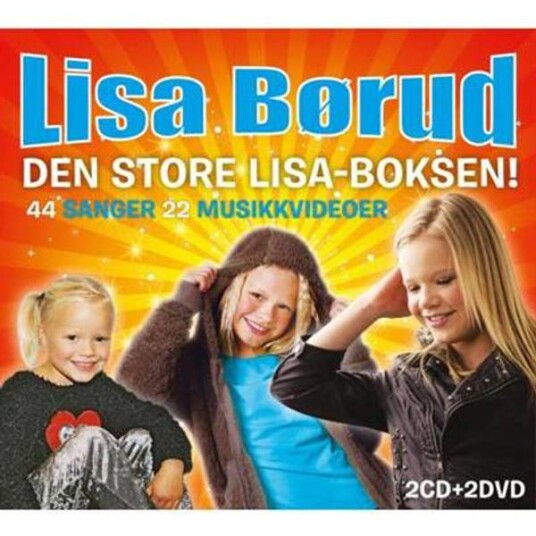 Lisa Børud Den Store LisaBoksen 2CD+2DVD