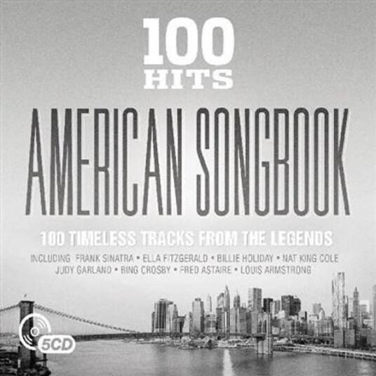 100 Hits American Standards (5CD) - Diverse Artister