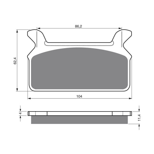 Goldfren Bremseklosser - Harley Davidson Kvalitetsklosser for de fleste forhold