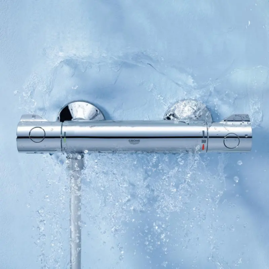 Grohe Grohtherm 800 dusjtermostat Med rosetter, Krom