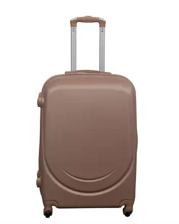 Borg Living Tilbud koffert - Hardcase - Str. Medium - Klassisk mocca - Smart reisekoffert