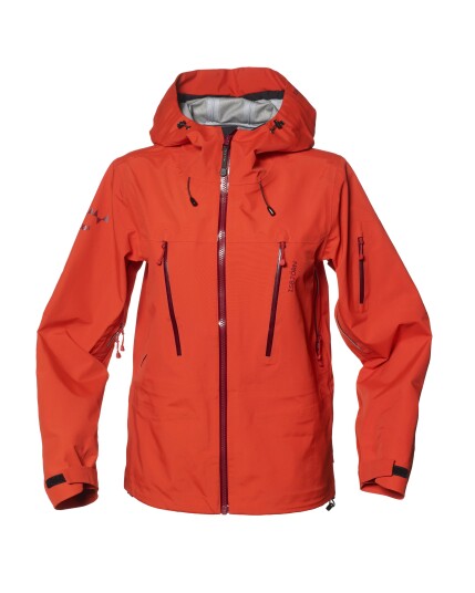 Isbjörn of Sweden Expedition Hard Shell Jacket JR SunPoppy (Storlek 134/140)