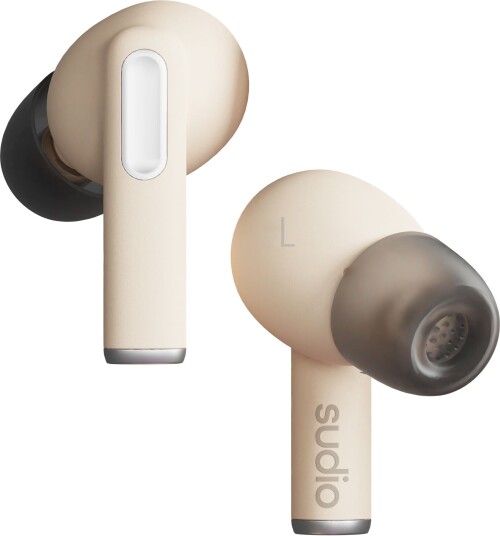 Sudio A1 Pro helt trådløse in-ear hodetelefoner (sand)