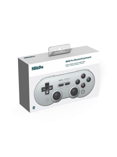 8BitDo SN30 Pro Gamepad Grey Edition