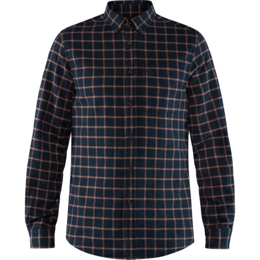 Fjellreven Men's Övik Flannel Shirt Blå XL Man