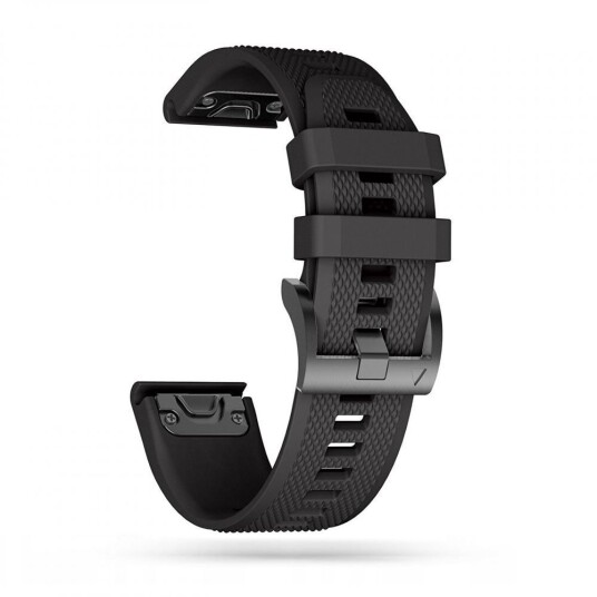 Tech-Protect Universal Garmin 26mm Rem Tech-Protect Smooth Stropp - Svart