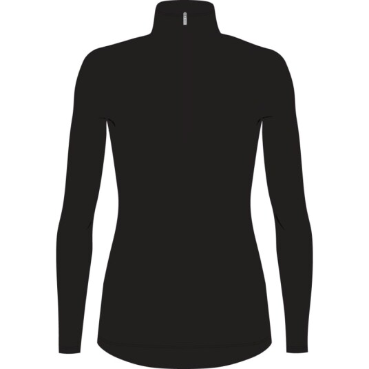 Icebreaker Women's Merino 260 Tech Long Sleeve Half Zip Thermal Top L, Black