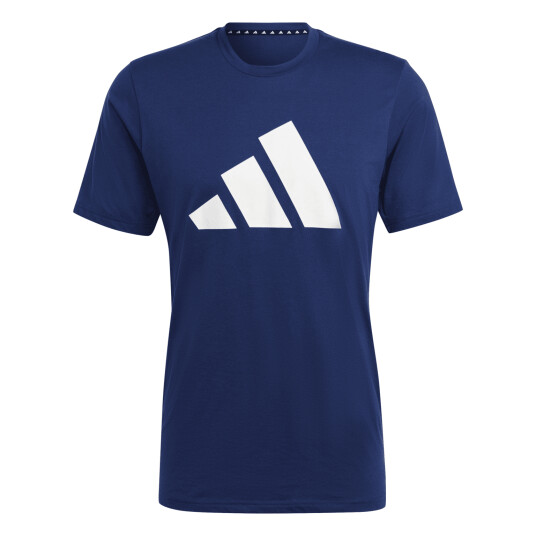 Adidas Train Essentials Feelready Logo Training T Shirt t skjorte herre S Dark Blue/White