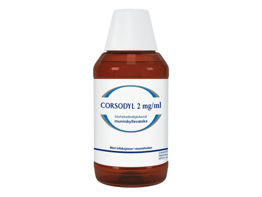 Corsodyl Munnskyll 2mg/ml 300 ml