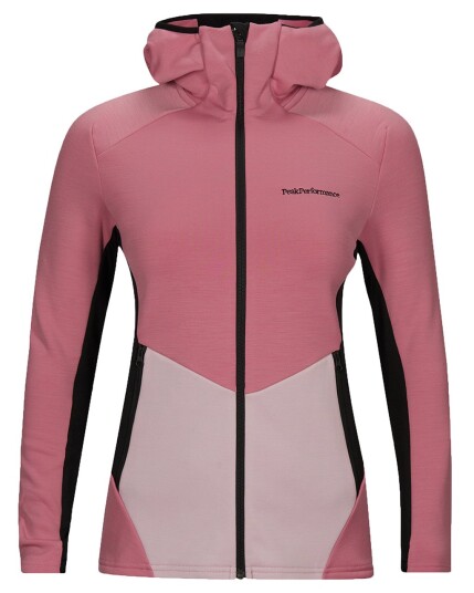 Peak Performance Vertical Mid Hood Jacket W Frosty Rose (Storlek XL)