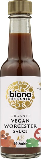 BionaGlutenfri Worcester sauce Øko Vegan - 140 ml