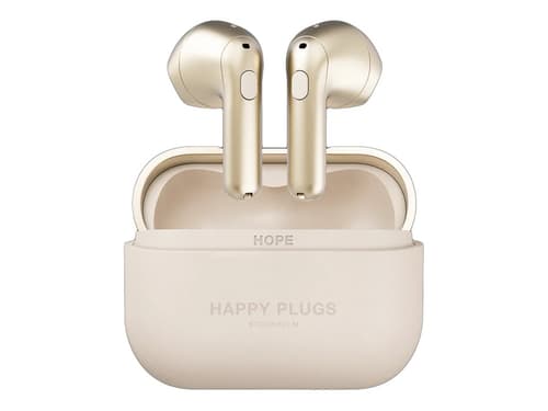 Happy Plugs Hope True Wireless-hodetelefoner Stereo Gull