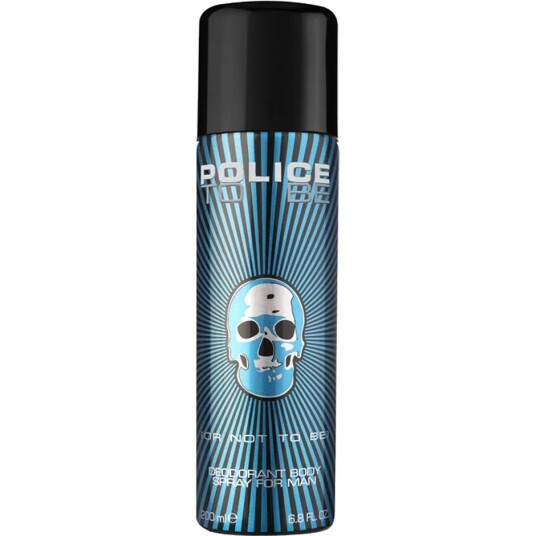 Police Contemporary Deep Blue Deo Spray, 200 ml Police Herredeodorant