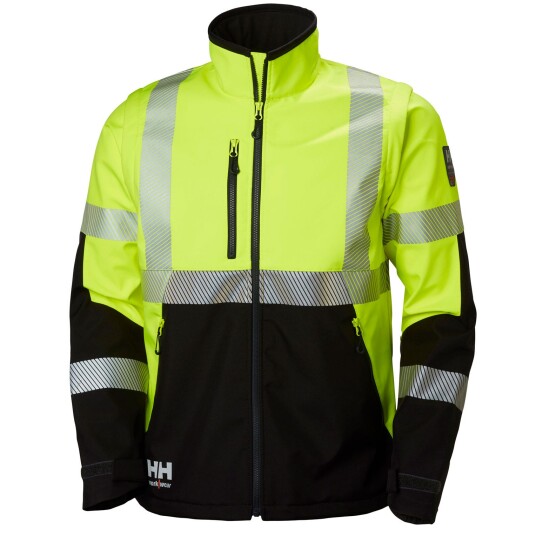 HH Workwear Workwear Helly Hansen Icu Hi Vis Softshelljakke L