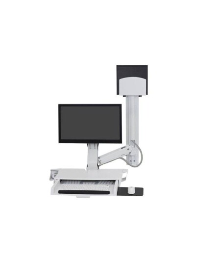 Ergotron SV Combo System with Worksurface & Pan Medium CPU Holder - mounting kit (Lift and Pivot)