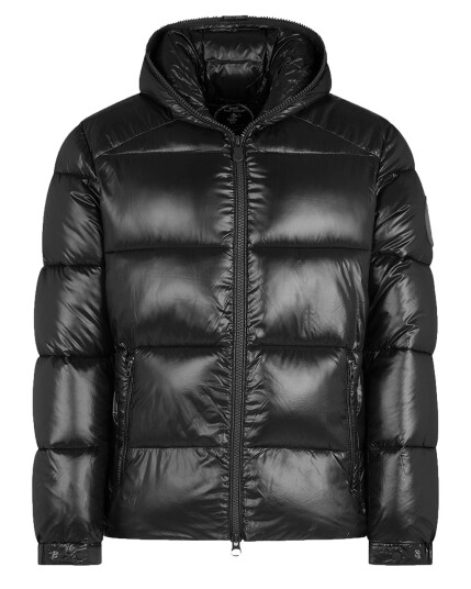 Save The Duck Hooded Jacket D3128M M Black (Storlek L)