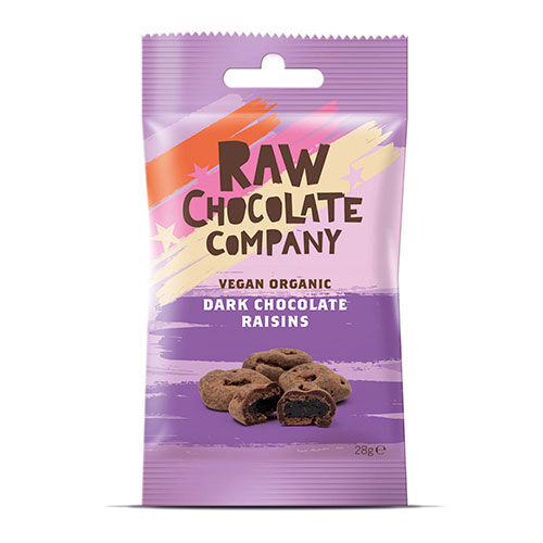 The Raw Chocolate Company Org Rosiner med Rå Sjokolade 28 Gram