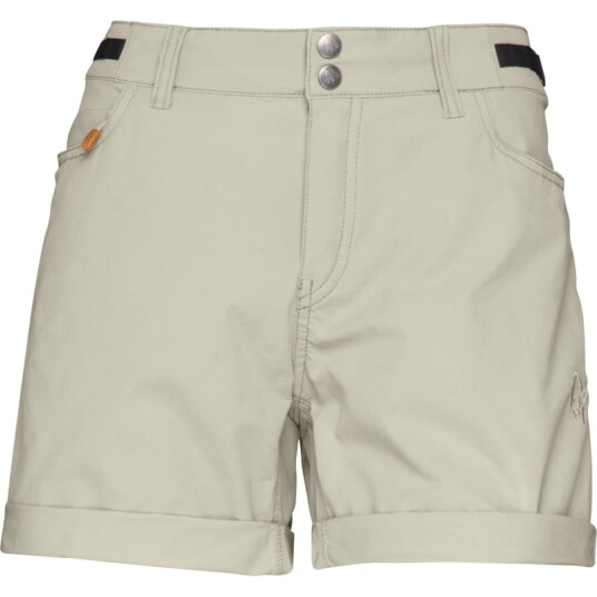 Norr?na Women's Svalbard Light Cotton Shorts Beige M Woman