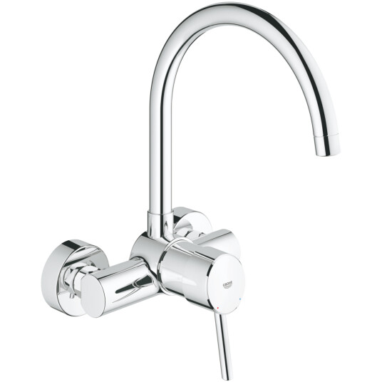 GROHE CONCETTO VEGGHENGT SERVANTBATTERI M/360 GRADERS SVINGRADIUS