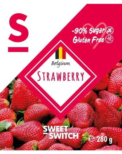 Sweet-Switch Strawberry Stevia Spread 280g