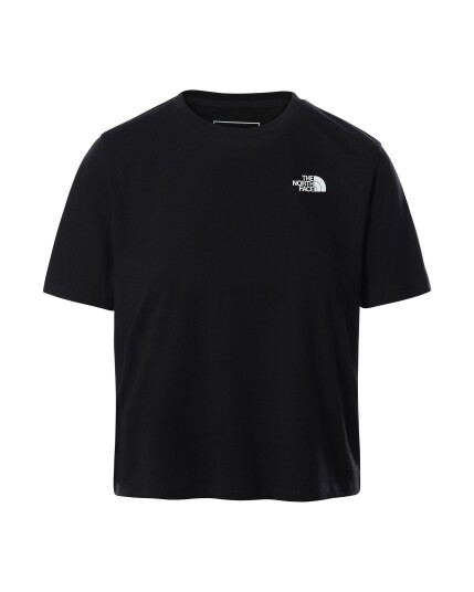 The North Face Foundation Crop Tee W TNF Black (Storlek XS)