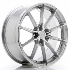 Japan Racing JR37 Silver Machined Face 8.5x19 5x112 ET45 B66.6