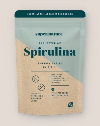 Supernature Spirulinatabletter 150g