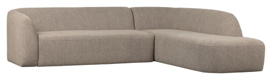 Bepurehome Sloping Sofa m. chaiselong, høyrevendt - Natur 1732551-01-0 1732523-01-0