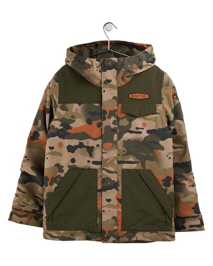 Burton Dugout Jacket JR Kelp Birch Camo (Storlek L)