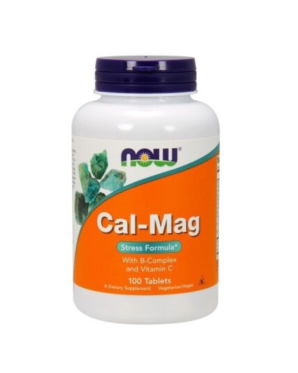 Now Foods Calcium & Magnesium Stress - 100 tabs