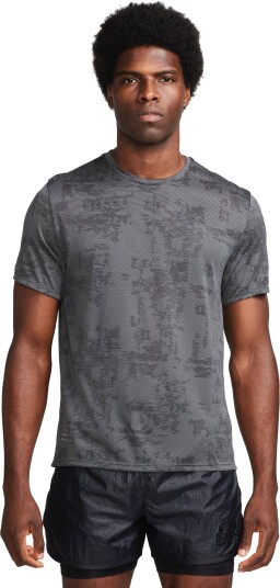 Nike Dri-Fit Running Division Adv Tee Herre Iron Grey/Black M