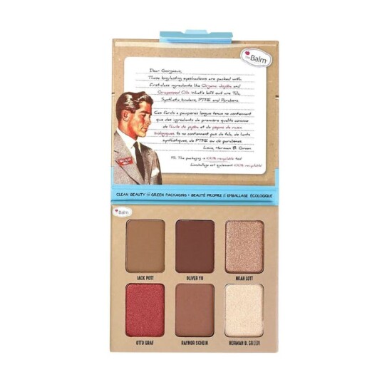 The Balm Male Order First Class Eyeshadow Palette 13,2 g Øyenskygge