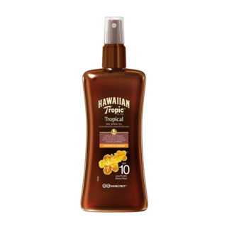 Hawaiian Tropic Protective Dry Spray Oil Spf10 200 Ml