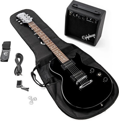 Epiphone Les Paul Player Pack schwarz