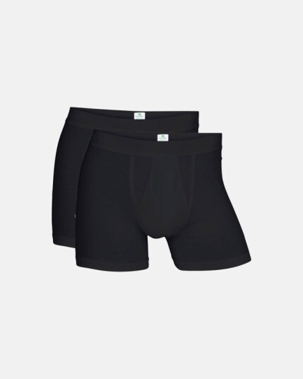 Boxer Gylf 680 | GOTS bomull | 2-pakning | Svart