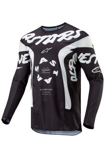 Alpinestars Crosstrøye  Racer Hana Svart-Hvit