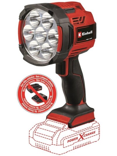 Einhell Håndlygte LED 2500 lumen - Solo 18V - TE-CL 18/2500